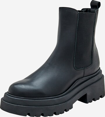 Bottines 'Doerthe' EDITED en noir : devant