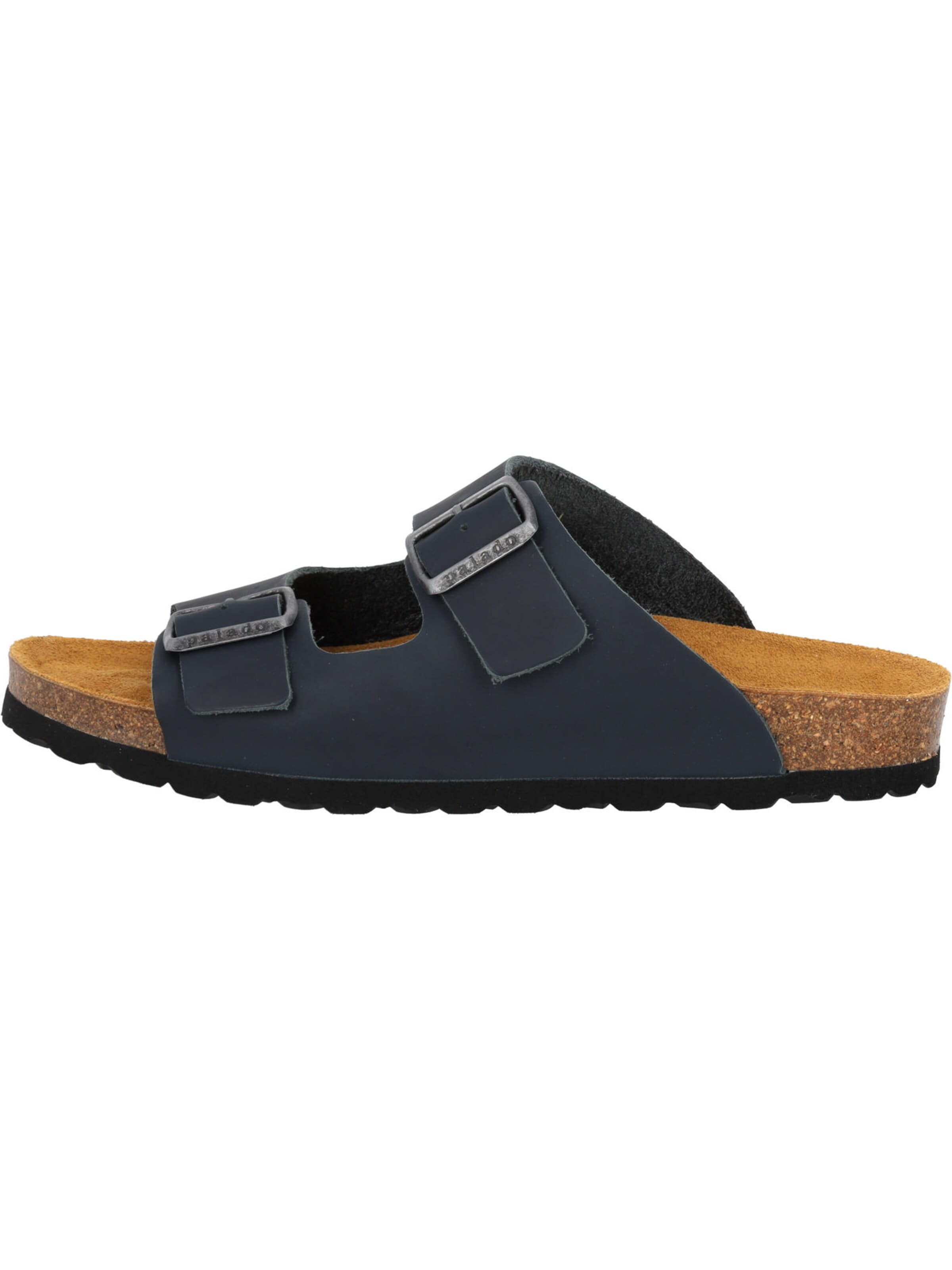 Palado Pantolette 'Palado Korfu Oiled Premium Leather Herren'‌‌‌‌‌‌‌ in Blau