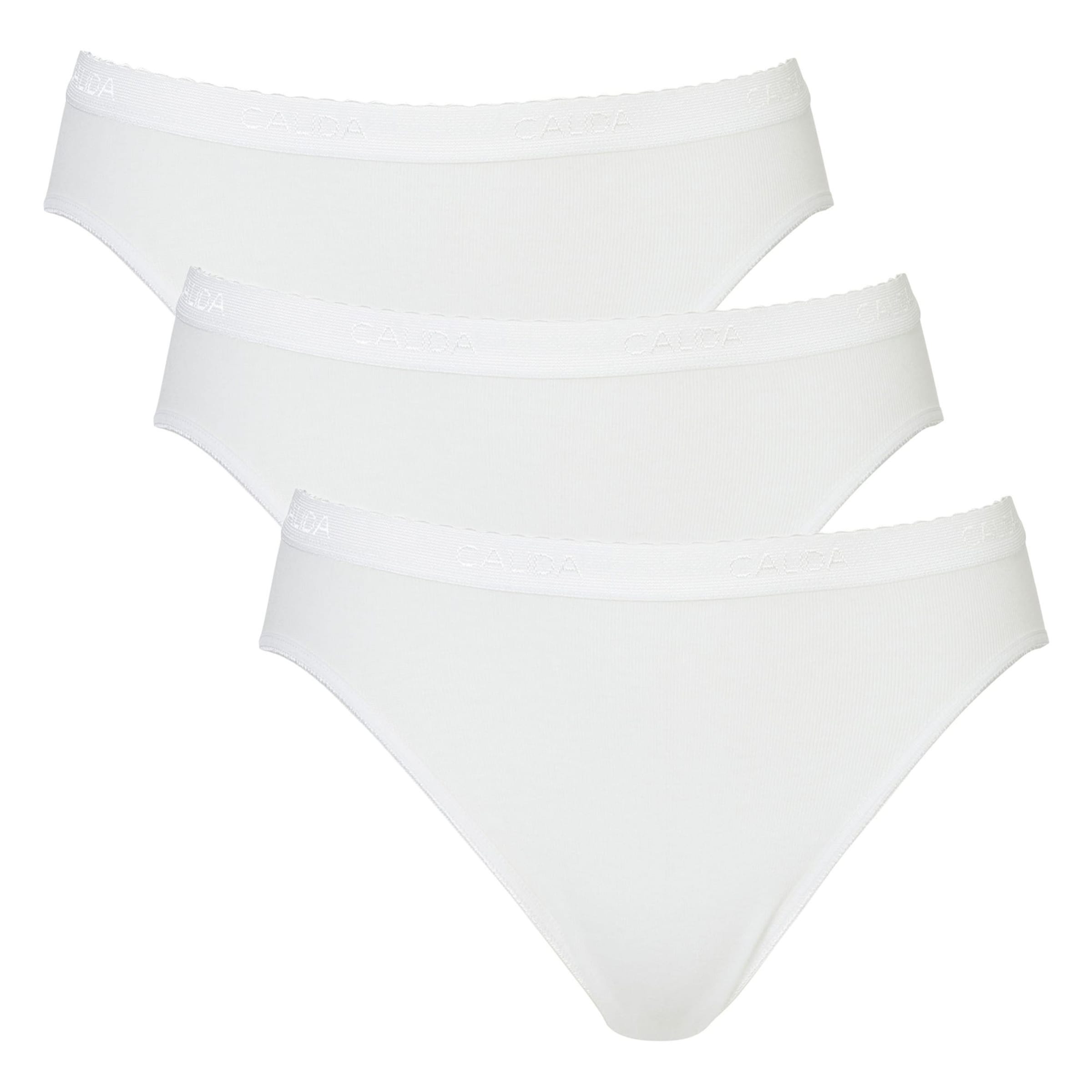 Slip CALIDA en blanc : devant