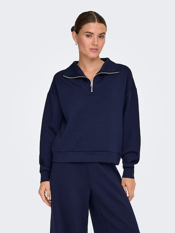 ONLY PLAY Sweatshirt 'ONPLounge' in Blue: front