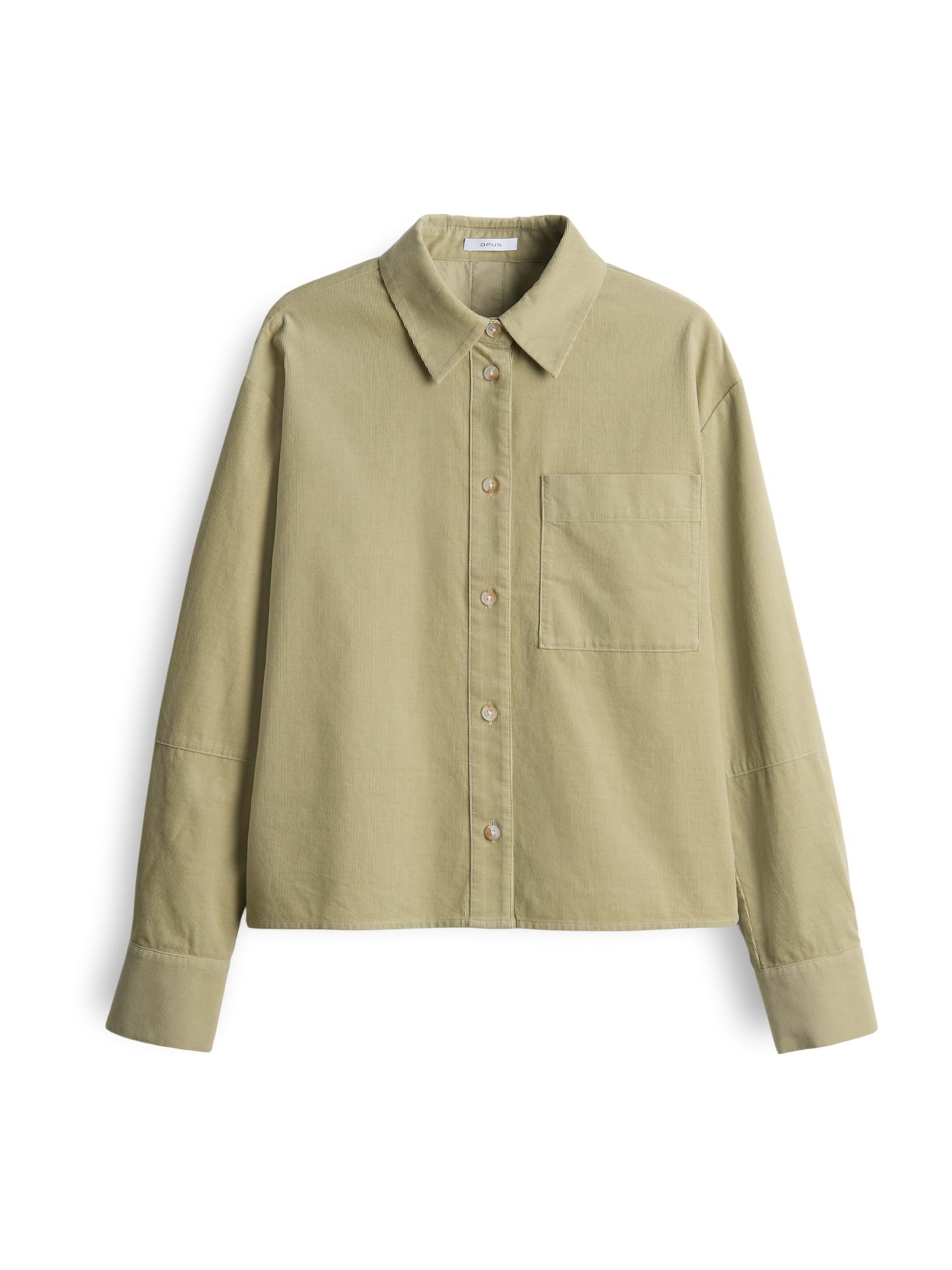 OPUS - Blusa 'Frone' en verde: frente