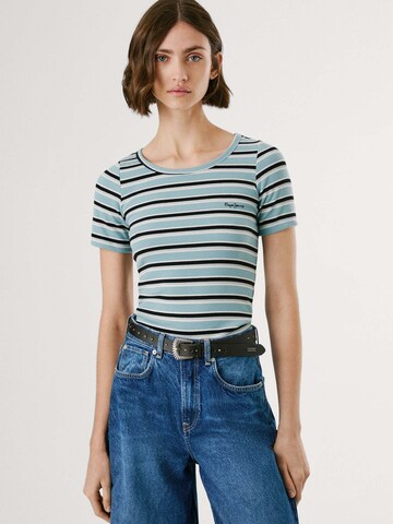 Maglietta 'Belin' di Pepe Jeans in blu: frontale