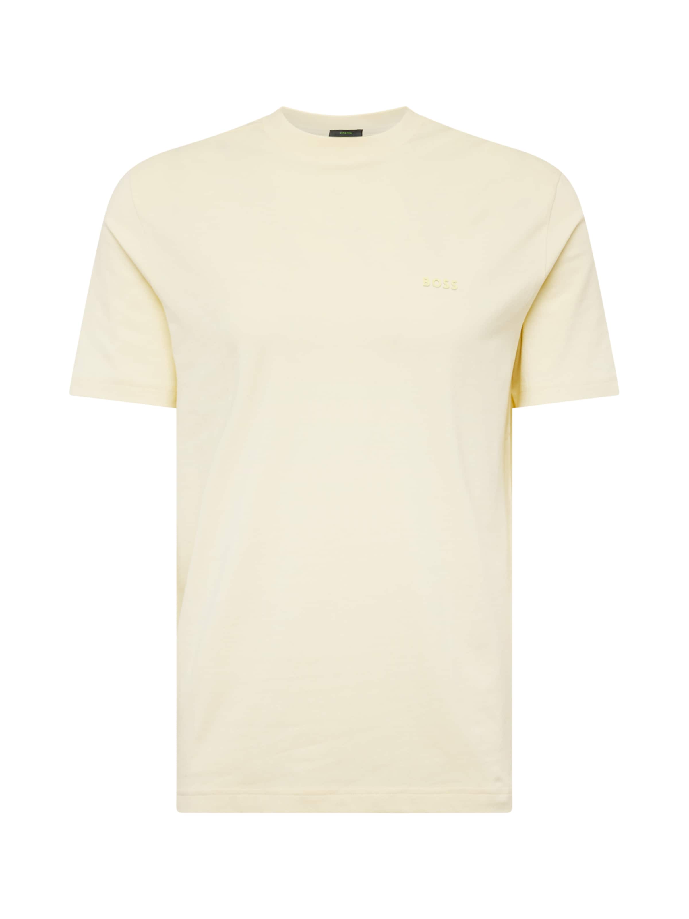 BOSS Футболка в Желтый: спереди