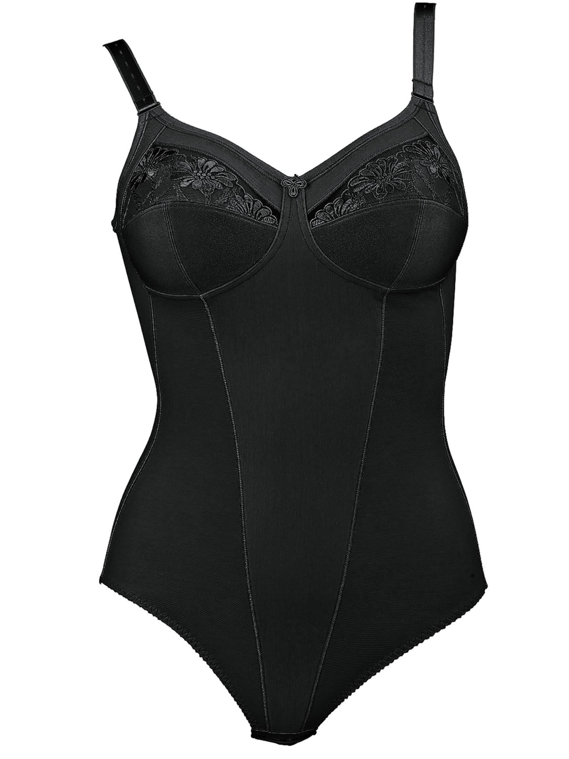 ANITA Corsage 'Safina' in Black: front