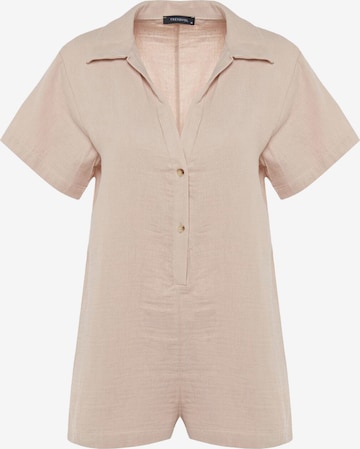 Trendyol - Jumpsuit en beige: frente