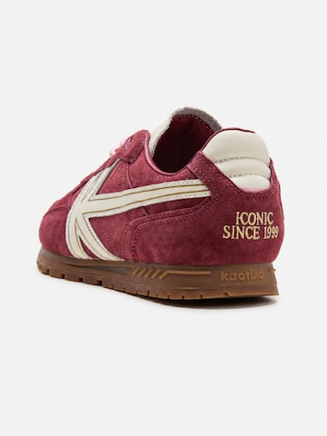 Kaotiko Sneakers laag 'Seattle' in Rood