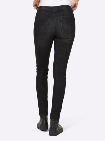heine Slimfit Jeans i sort