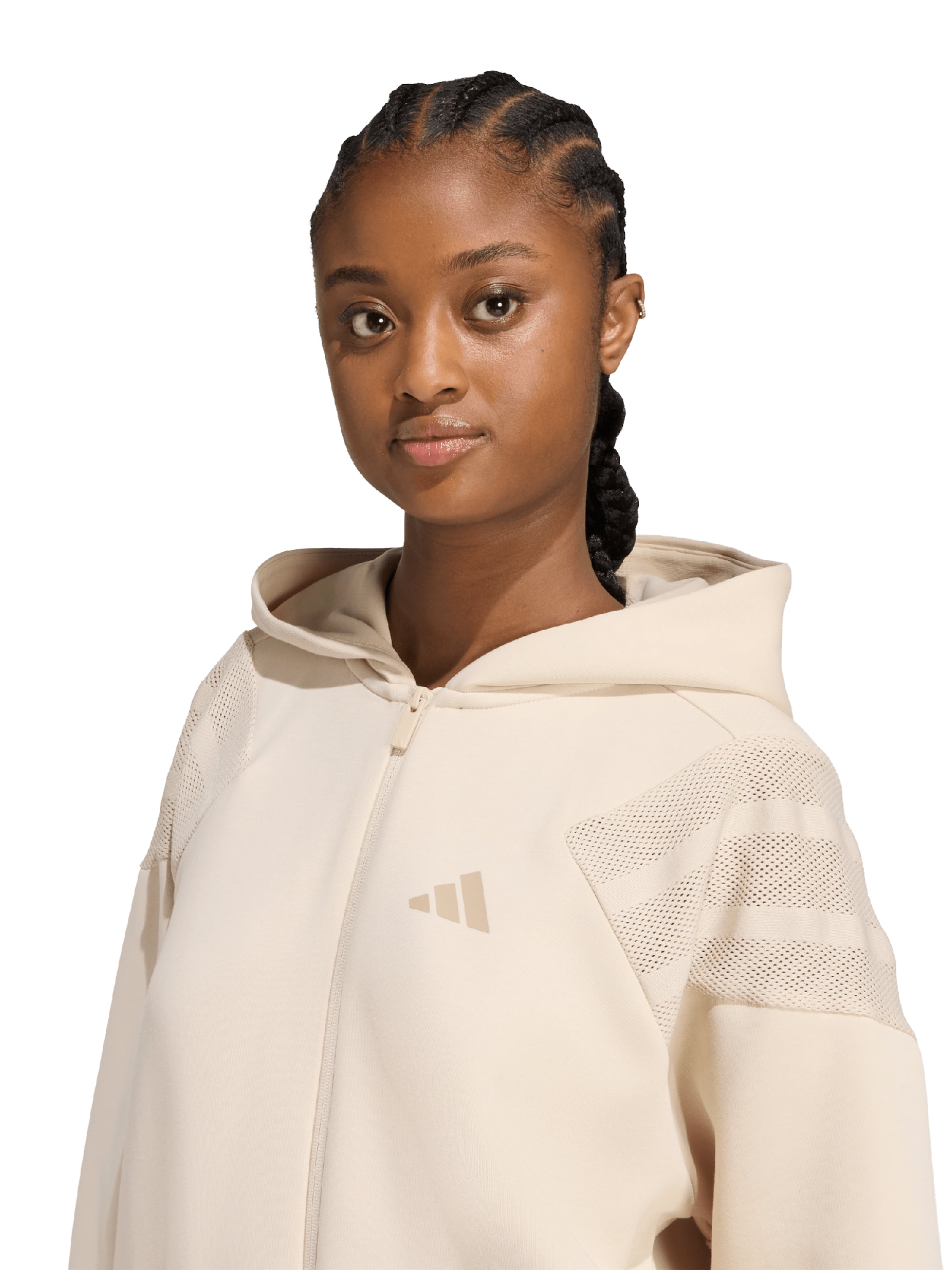 ADIDAS SPORTSWEAR Sportlik trikoojakk 'FUTURE ICONS', värv beež