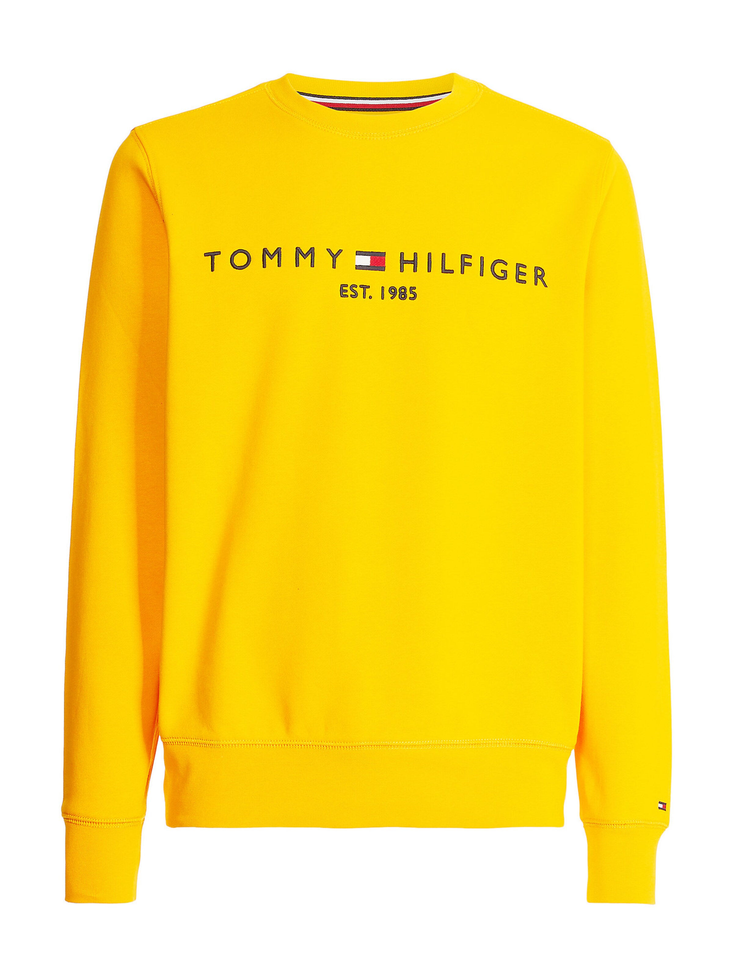 TOMMY HILFIGER Свитшот в Желтый: спереди