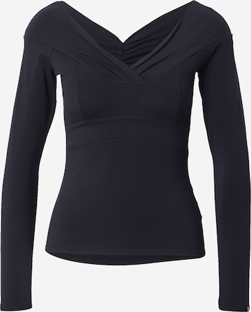 juoda Blutsgeschwister Marškinėliai 'Lovebirds Kiss': priekis