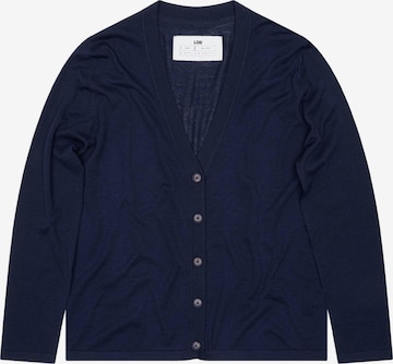 Cardigan 'Plume' LDB en bleu : devant