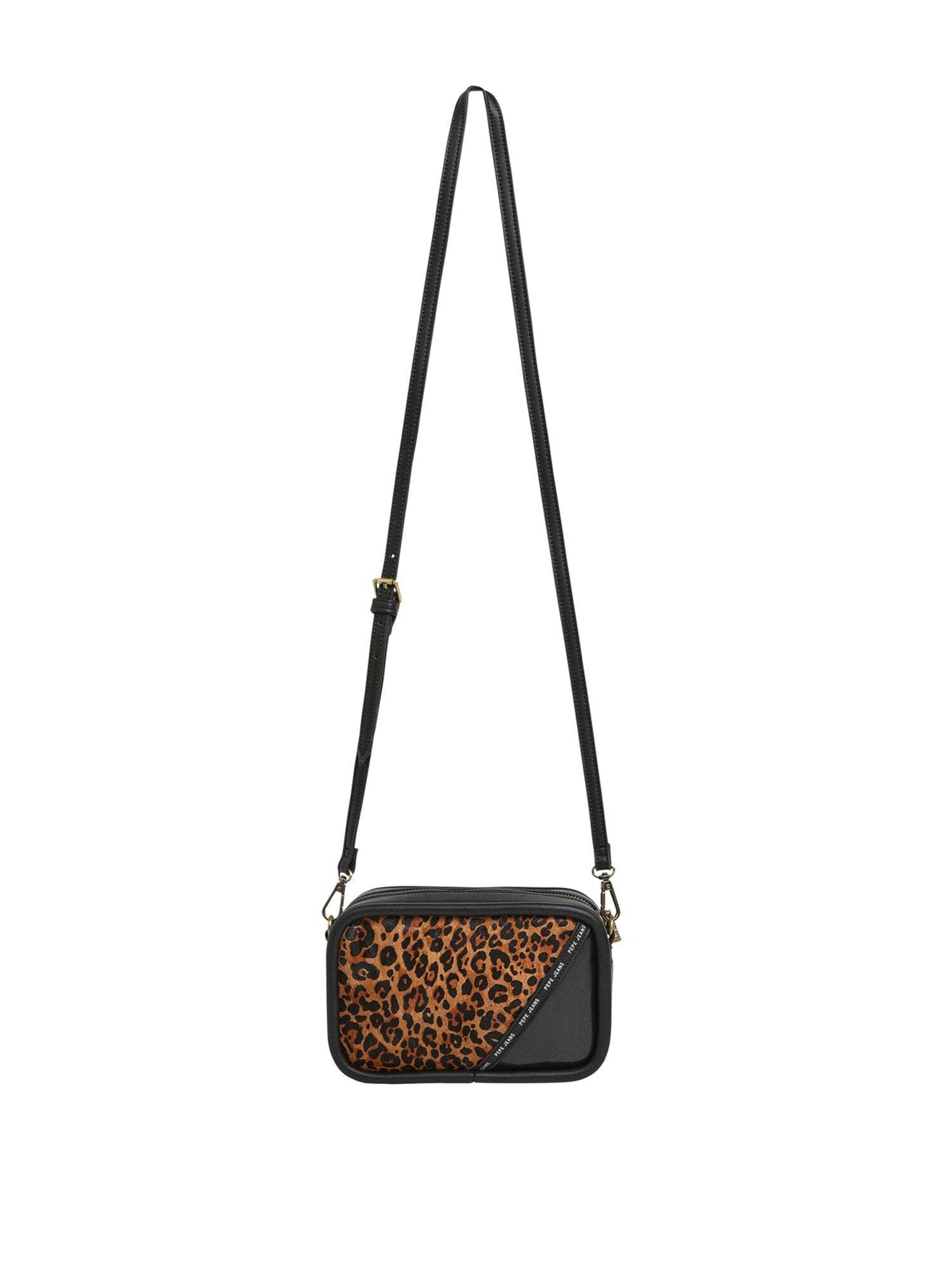 Pepe Jeans Handtas 'KEYRA LEO' in Zwart