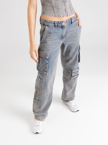 Envii Regular Cargo jeans in Blue: front