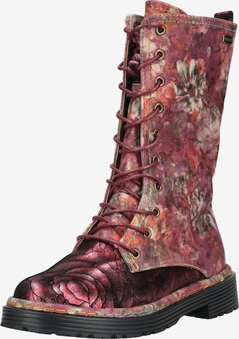 Laura Vita Stiefel in Rot: Vorderseite