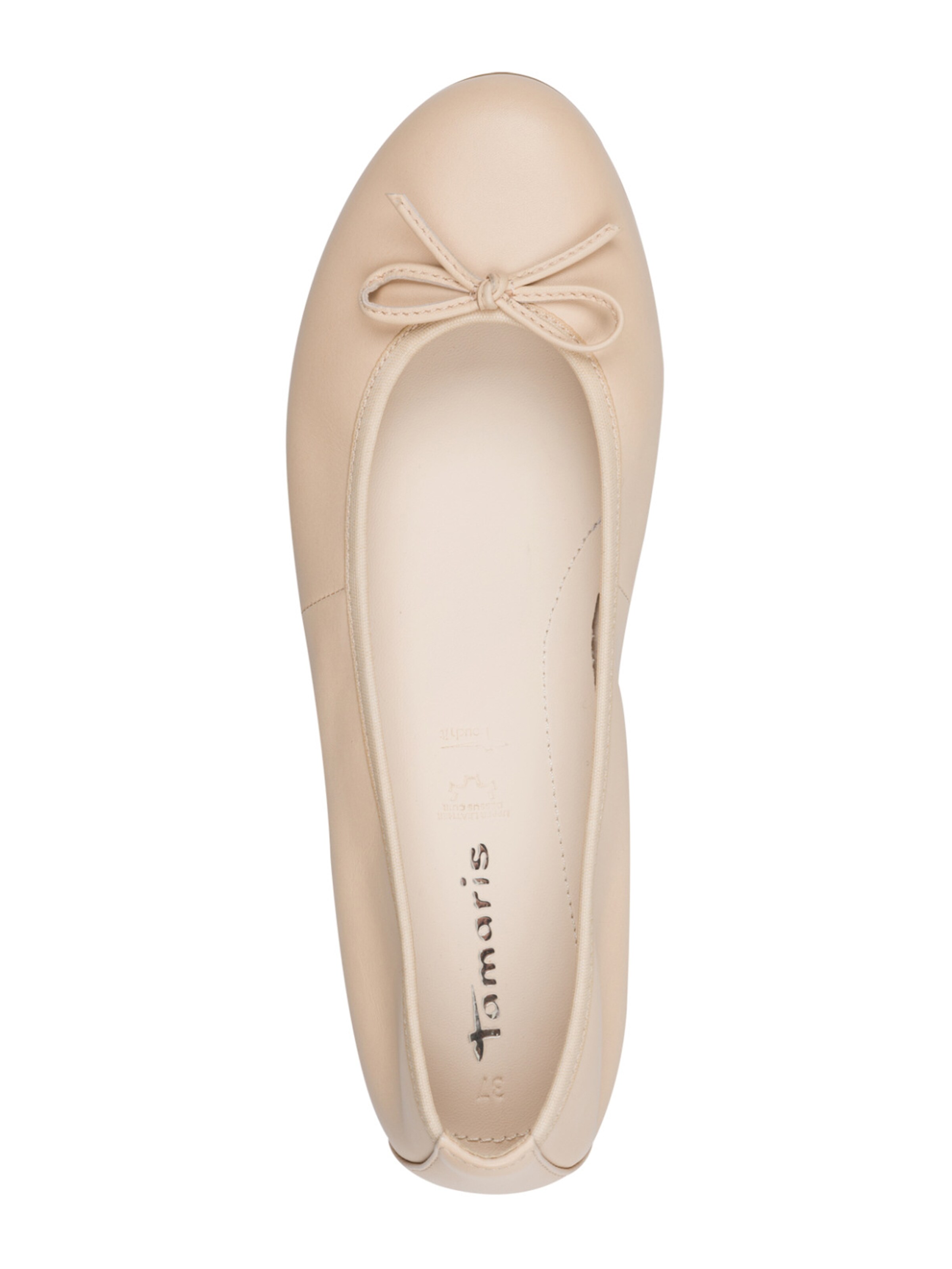 Tamaris Балетки 'Essentials' в Бежевый