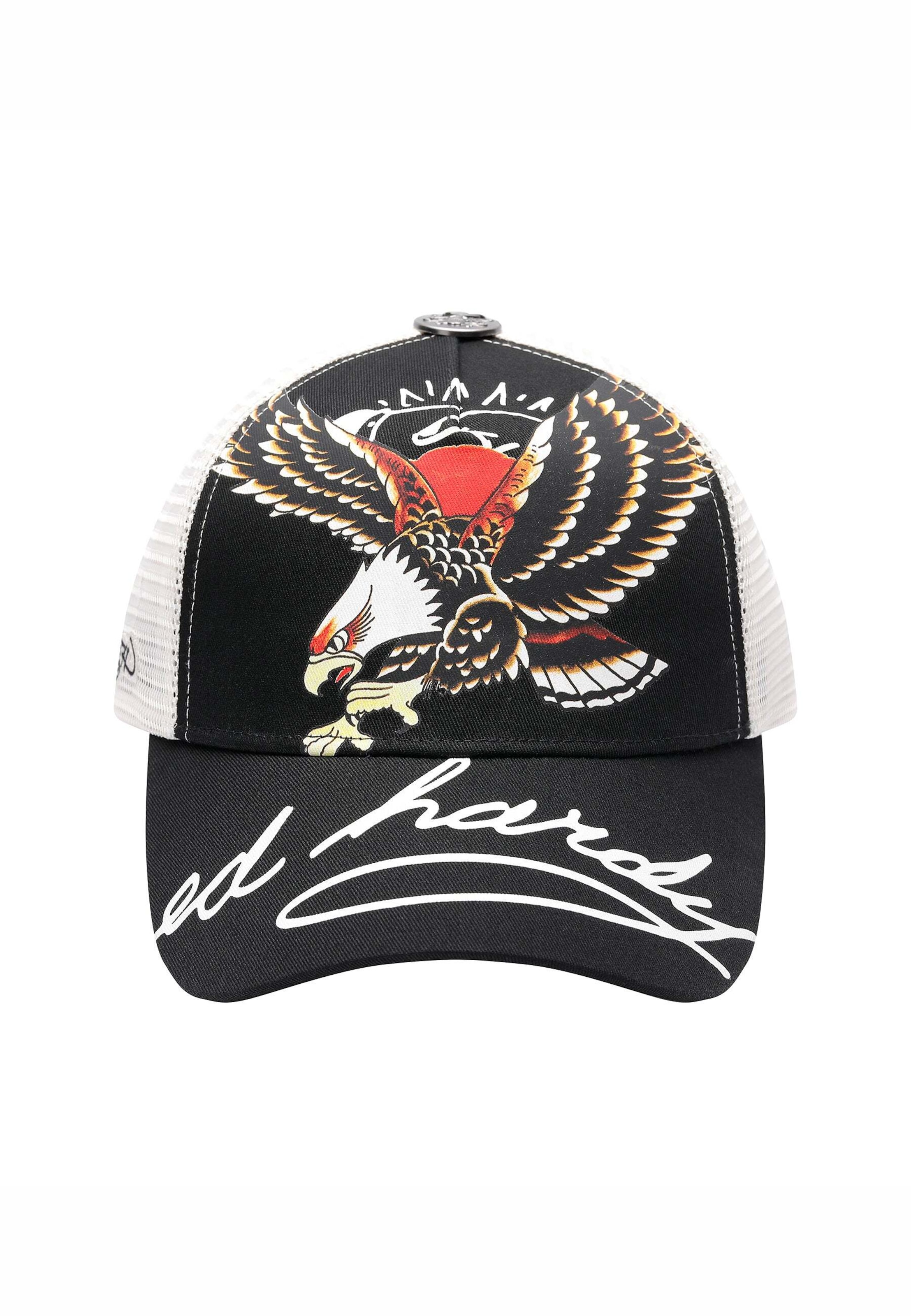 Ed Hardy Hætte 'Soaring Eagle' i sort