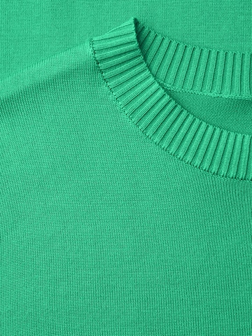 STREET ONE Пуловер в зелено