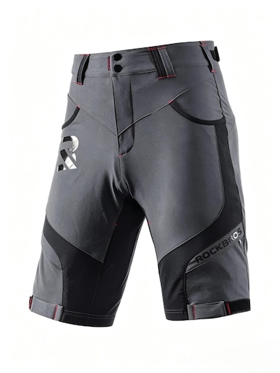 ROCKBROS Sporthose 'Sports trousers Kurze Hose'‌‌‌‌‌‌‌ in M/Regular in dunkelgrau, Produktansicht