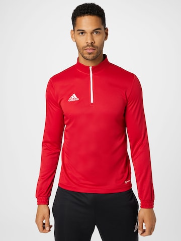ADIDAS SPORTSWEAR Athletic Sweatshirt 'Entrada 22 ' in Red: front