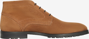 Henry Stevens Lace-Up Boots 'Wallace' in Brown