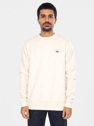 DICKIES Sweatshirt 'Oakport'‌‌‌‌‌‌‌‌‌‌ in Weiß: Vorderseite