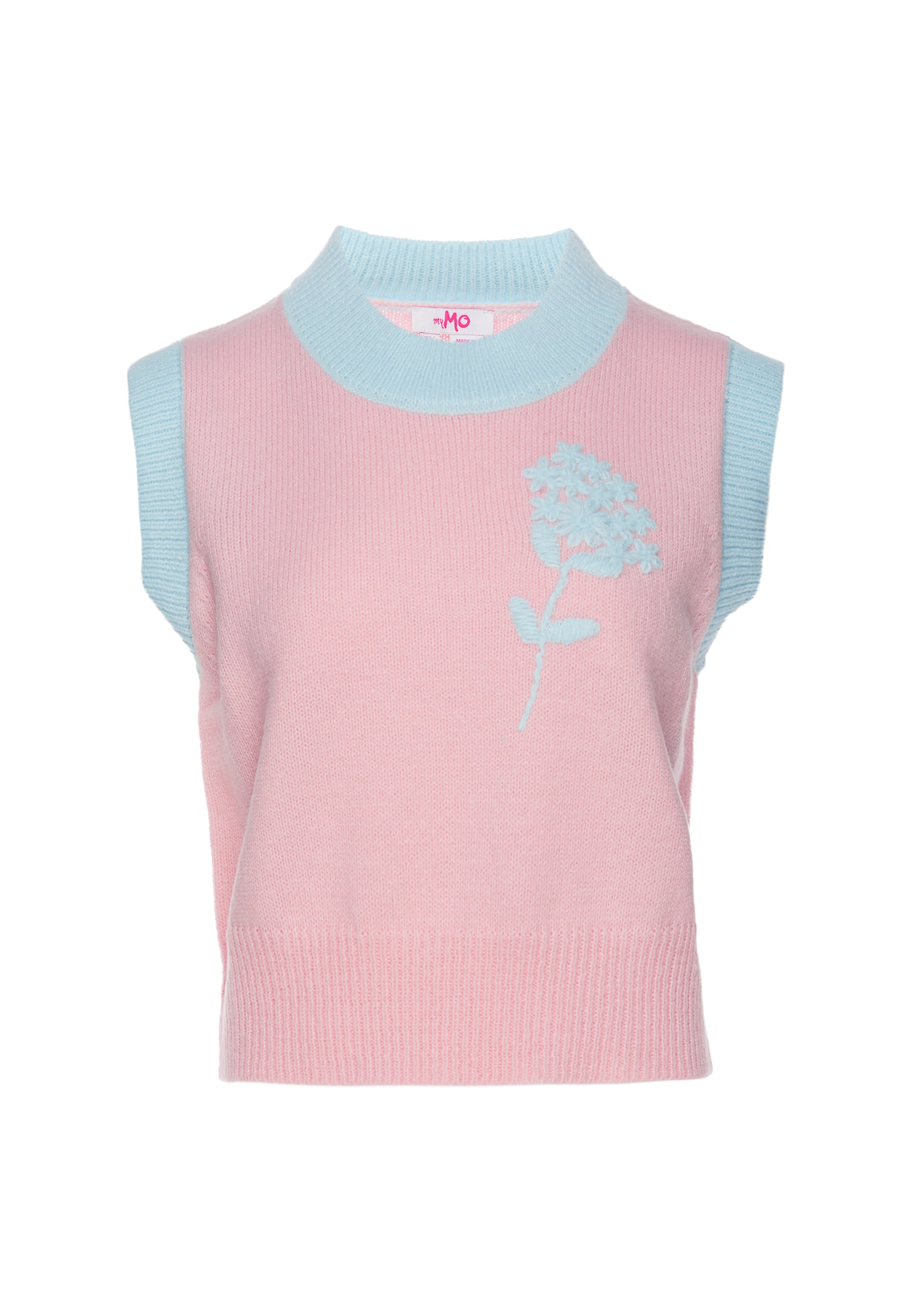 MYMO Vest in Pink: front