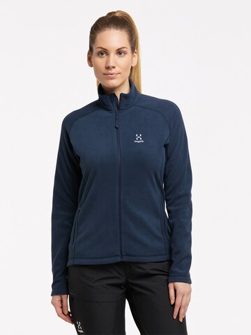 Haglöfs Athletic Fleece Jacket 'Astro' in Blue: front