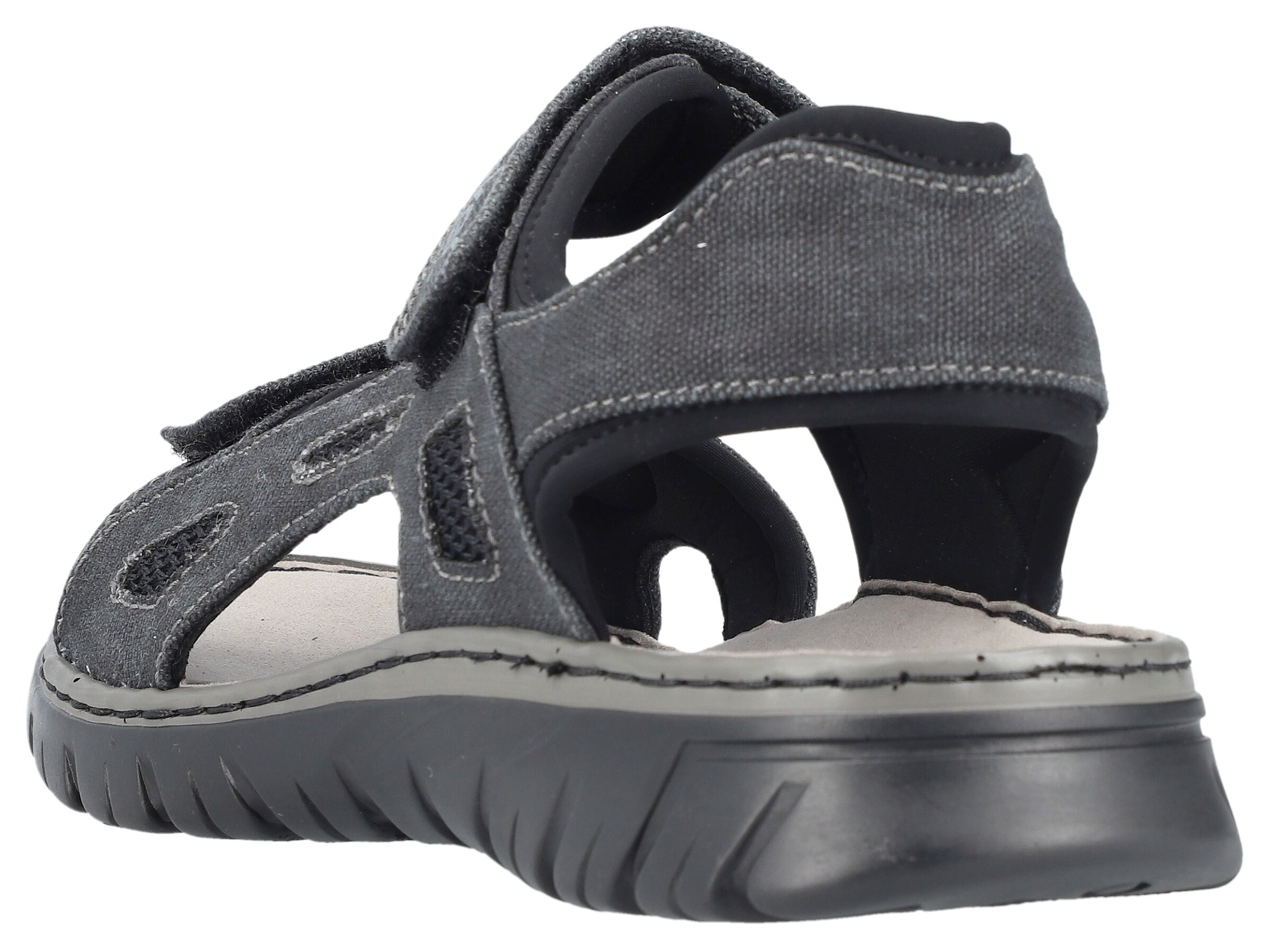 Rieker Hiking Sandals in Grey