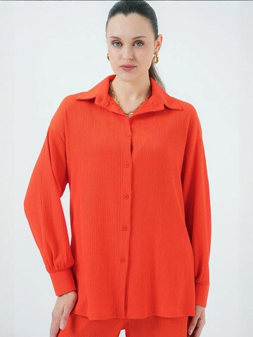 Bigdart - Calças de fato em laranja