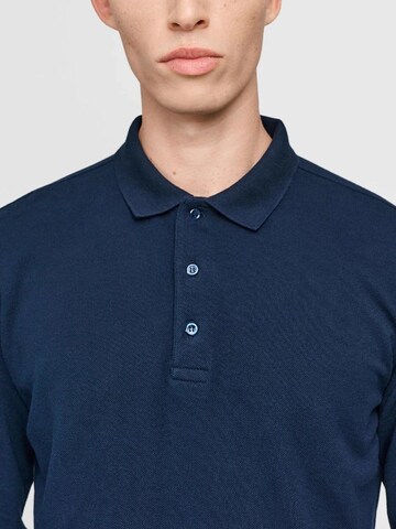 SANVT Shirt 'The Longsleeve Polo Shirt'‌‌‌ in Blau
