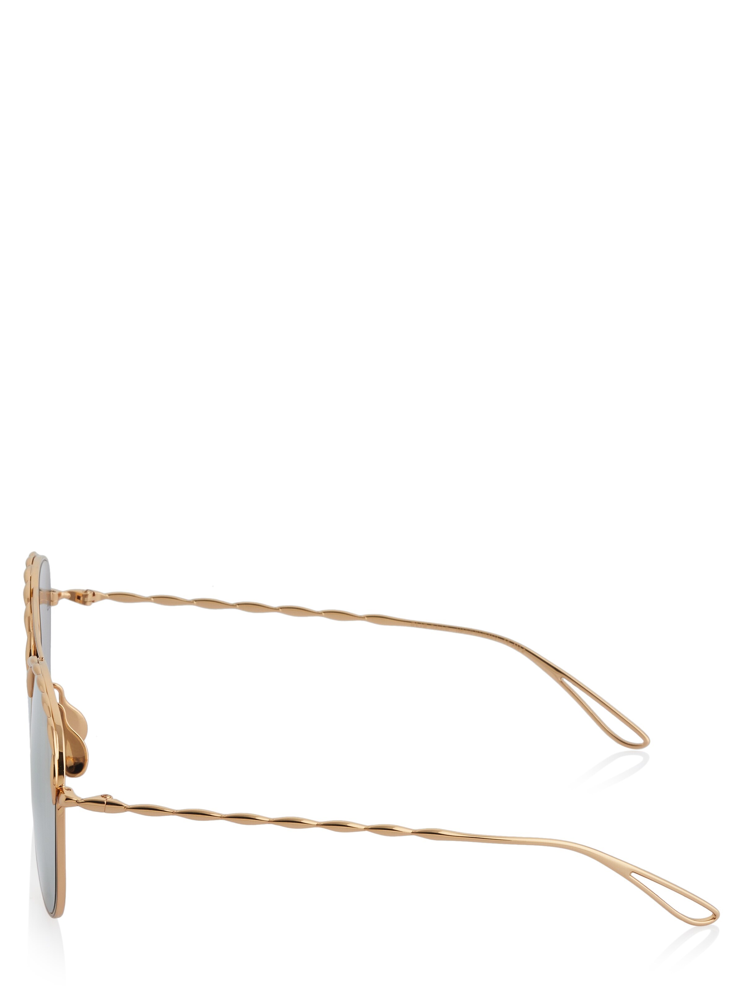 Lunettes de soleil ELIE SAAB en or