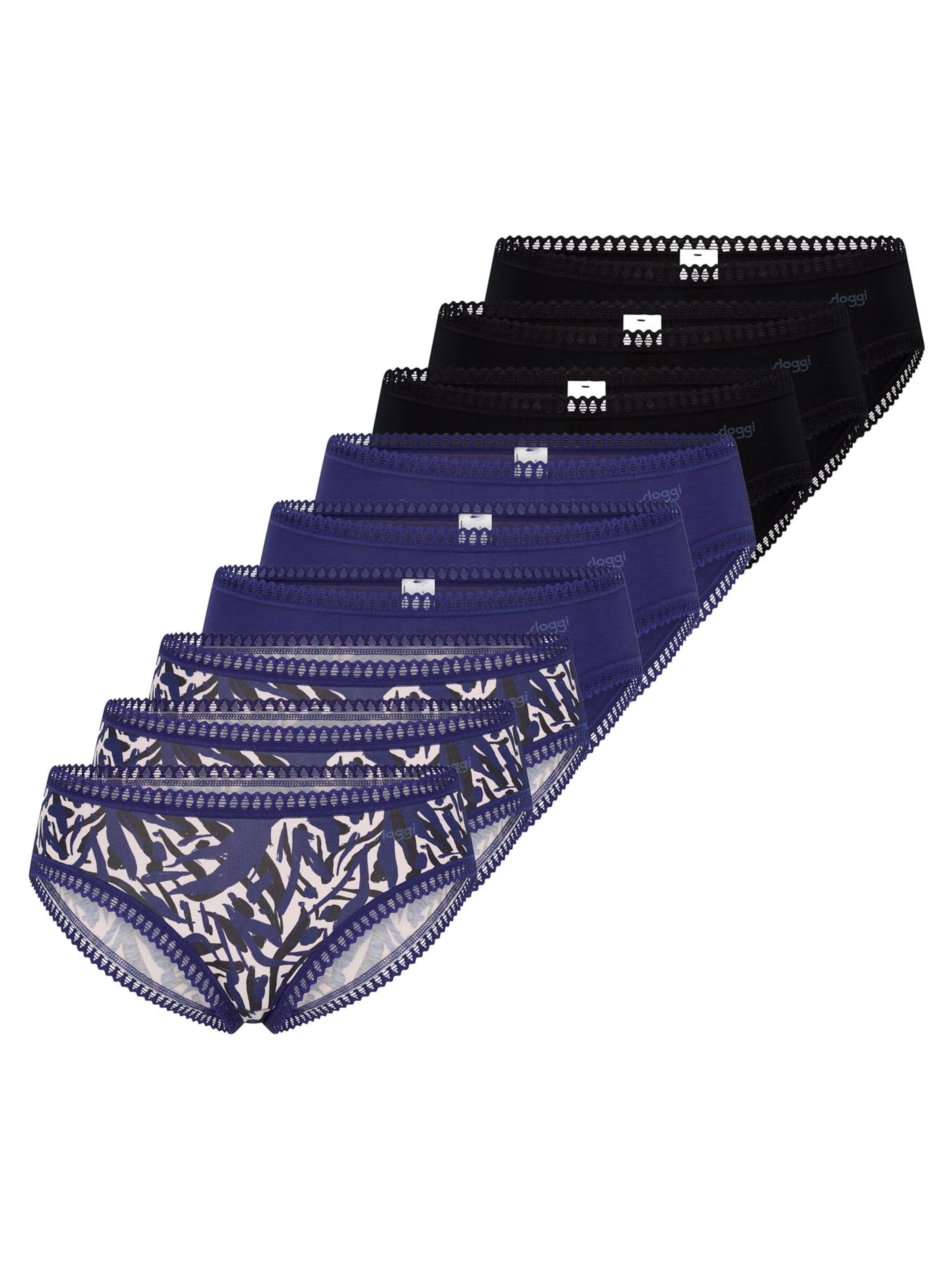 SLOGGI Panty 'GO Crush' in Blue: front