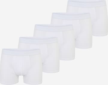 Urban Classics Boxer shorts in White: front