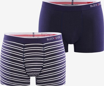 Boxers ' Stripes ' Blackspade en bleu : devant