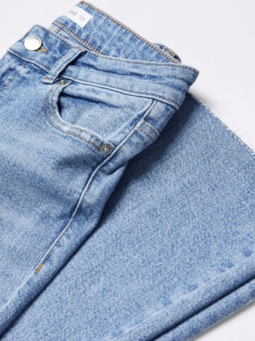 MANGO TEEN Flared Jeans in Blue