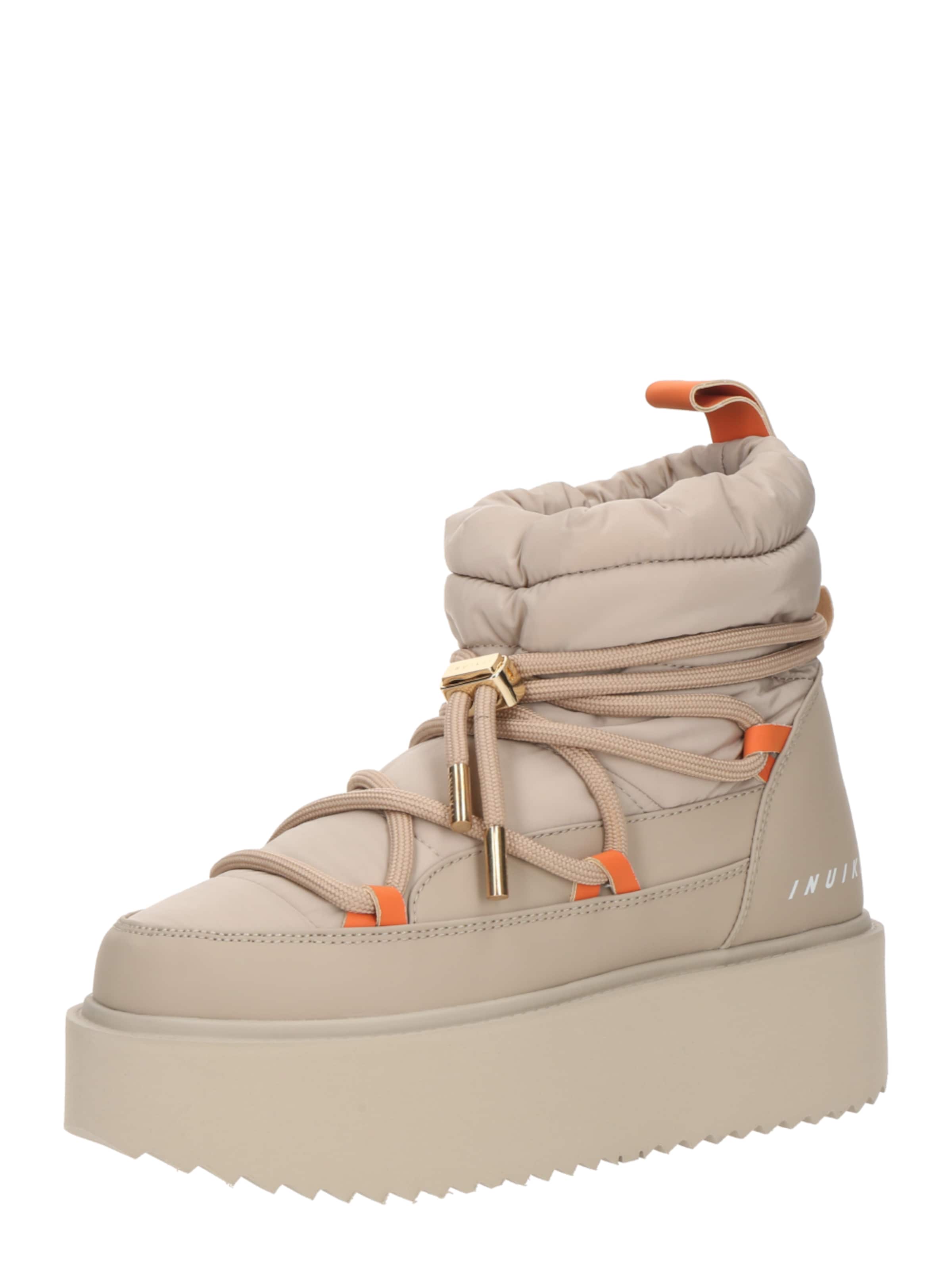 INUIKII Sněhule – béžová: přední strana