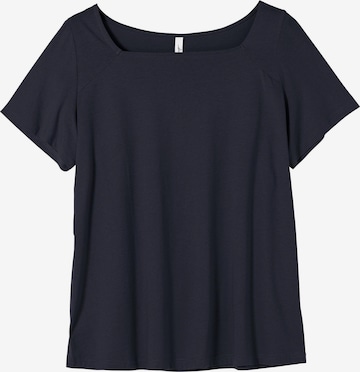 T-shirt SHEEGO en bleu : devant