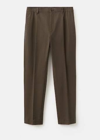 MANGO MAN Regular Pants 'Roberto2' in Brown