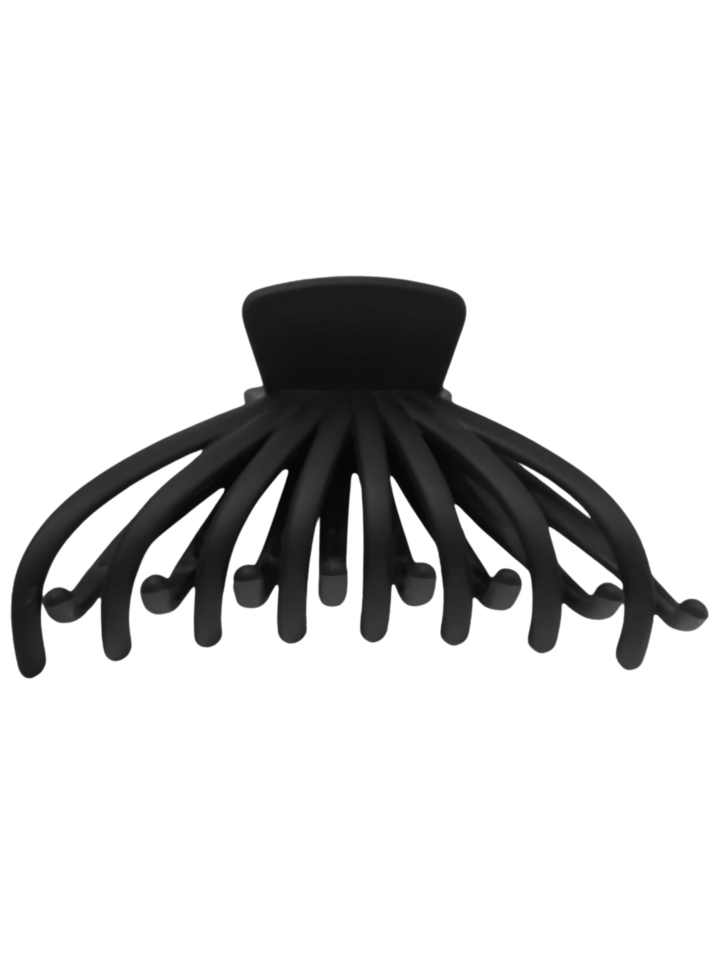 Ornamento per i capelli 'Elida Hair Claw - Black' di soho Hair accesoires in nero: frontale