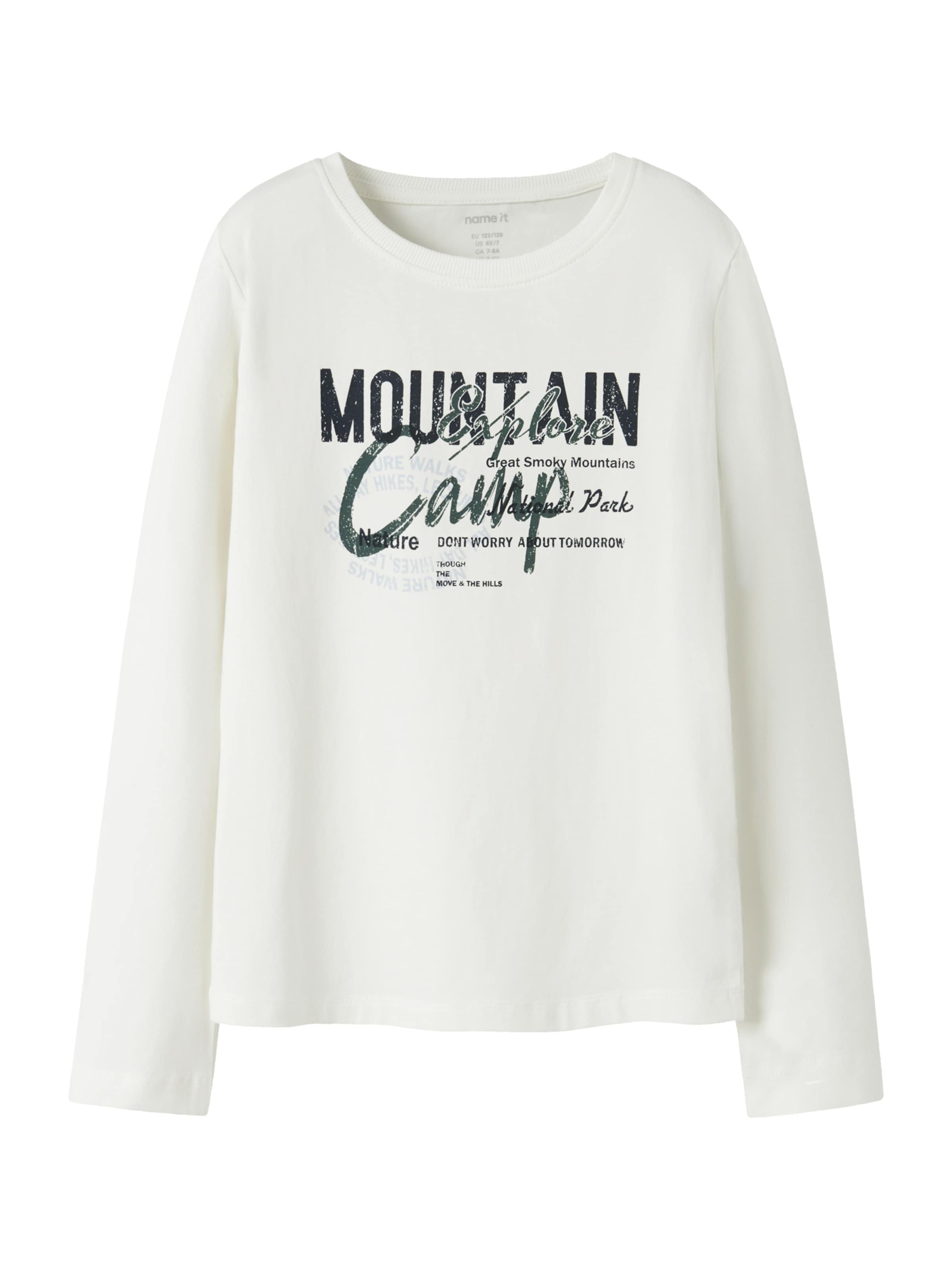 NAME IT Μπλουζάκι &#x27;NKMVUX&#x27; σε λευκό: μπροστά