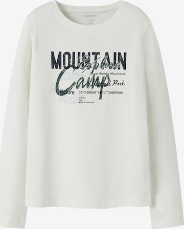 NAME IT Koszulka 'NKMVUX' w kolorze biały: przód