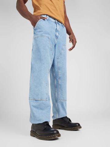 Carhartt WIP Loosefit Jeans i blå: forside