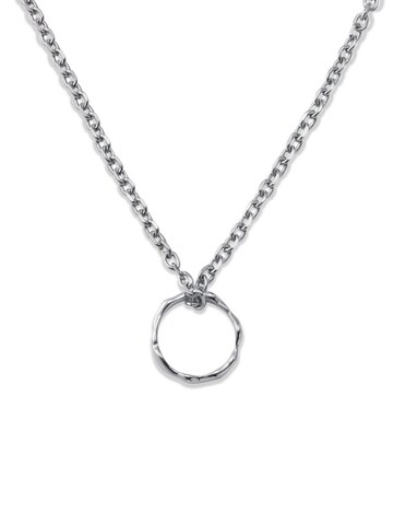 Sidegren Necklace 'Molten' in Silver