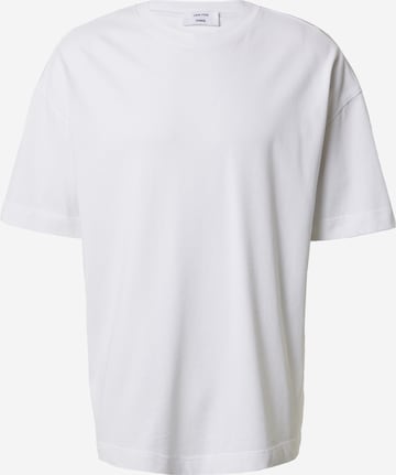 DAN FOX APPAREL Koszulka 'Erik' w kolorze biały: przód