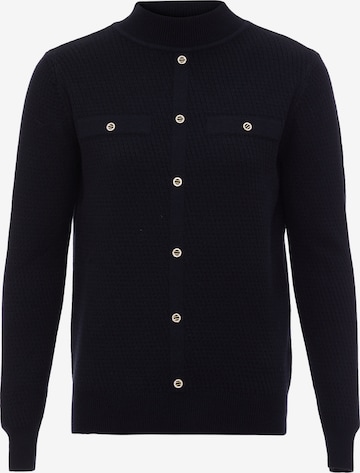 Pull-over carato en noir : devant