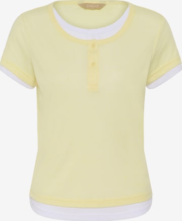 CULTURE - Camiseta 'Rachel' en amarillo: frente