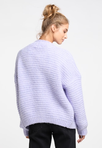 Cardigan IZIA en violet