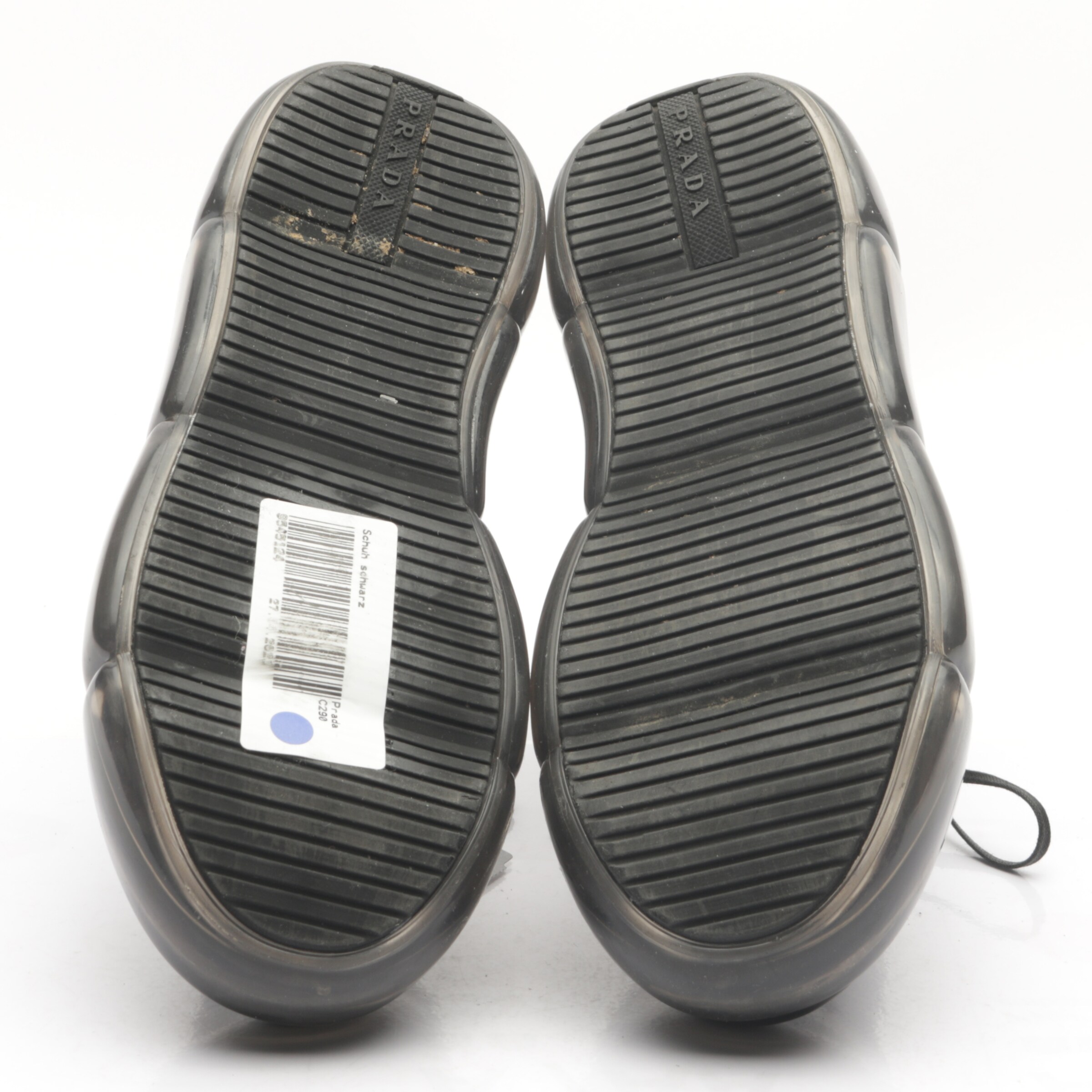 PRADA Halbschuhe 37 in Schwarz