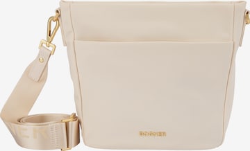BOGNER - Mala de ombro 'Klosters Neve Juna' em bege: frente