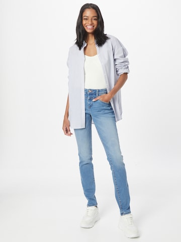 TOM TAILOR Skinny Jeans 'Alexa' in Blau